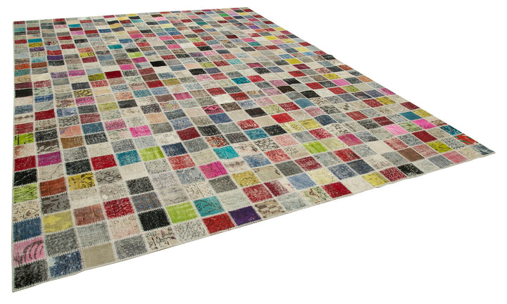 10x13  Multicolor Patchwork Rug - 24131