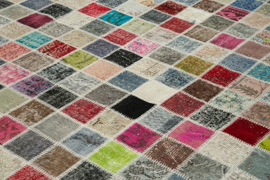 10x13  Multicolor Patchwork Rug - 24131