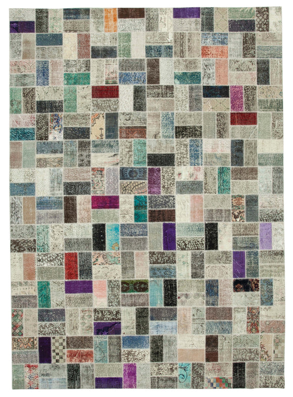 10x14 Multicolor Patchwork Rug - 24160
