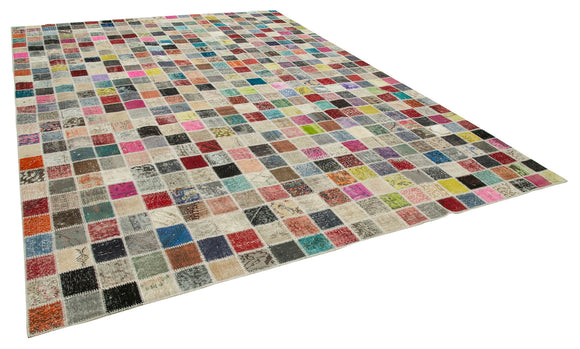 10x13 Multicolor Patchwork Rug - 24167