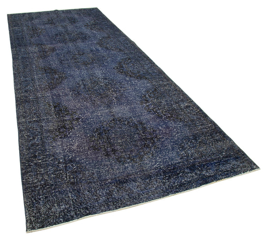 5x13 Purple Turkish Over Dyed Runner Rug - 24173