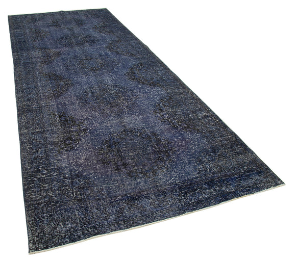 5x13 Purple Turkish Over Dyed Runner Rug - 24173