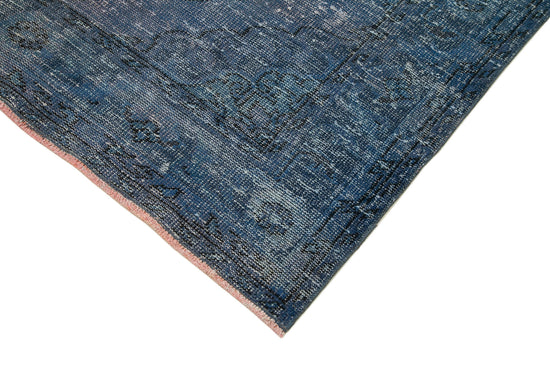 5x12 Blue Turkish Over Dyed Runner Rug - 24175