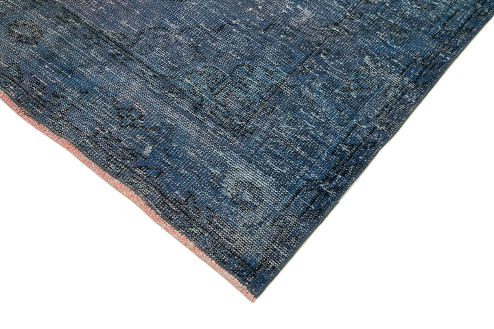 5x12 Blue Turkish Over Dyed Runner Rug - 24175