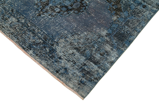 5x12 Blue Turkish Over Dyed Runner Rug - 24177