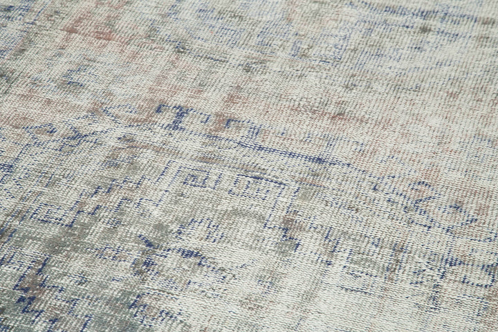 5x12 Blue Turkish Over Dyed Runner Rug - 24180