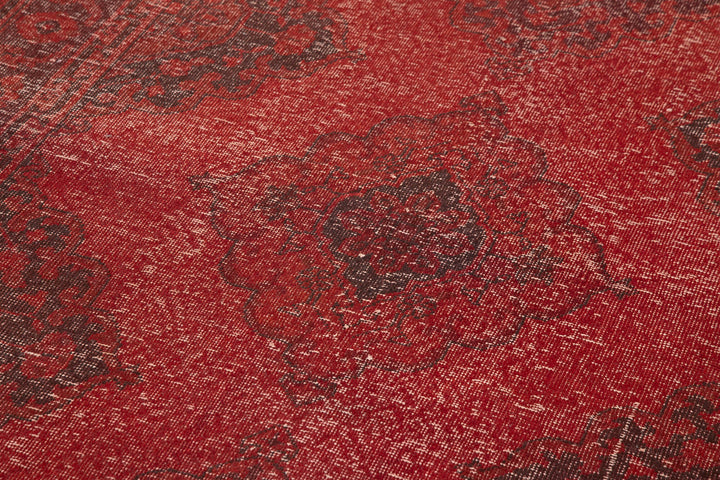 5x12 Red Turkish Over Dyed Runner Rug - 24193