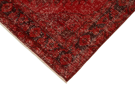 5x13 Red Turkish Over Dyed Runner Rug - 24194
