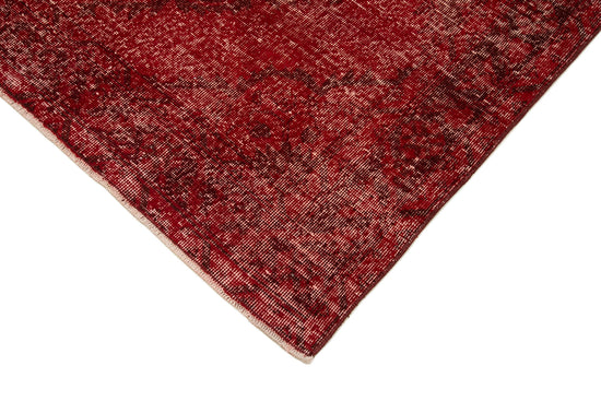 5x13 Red Turkish Over Dyed Runner Rug - 24195