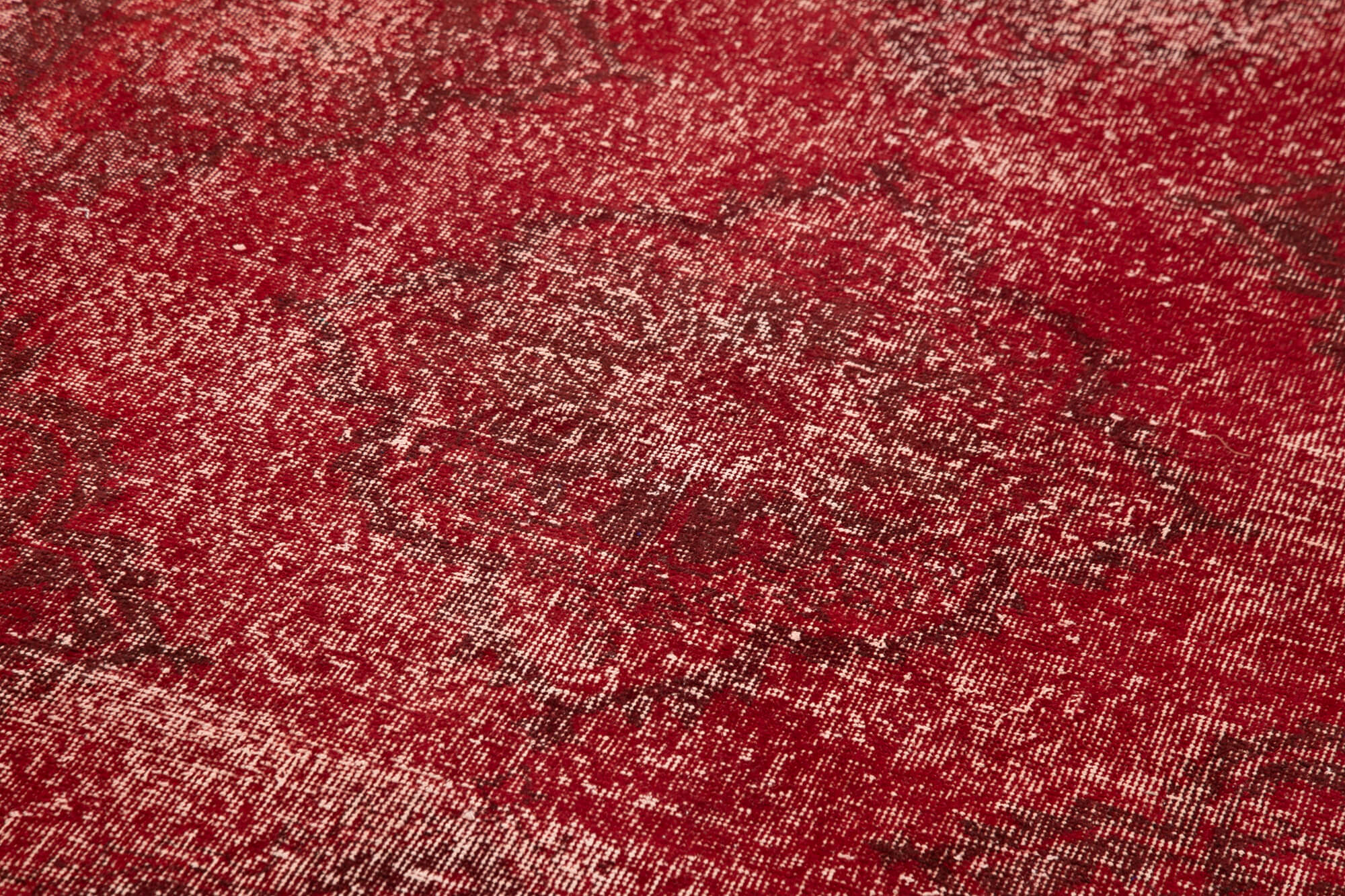 5x13 Red Turkish Over Dyed Runner Rug - 24195
