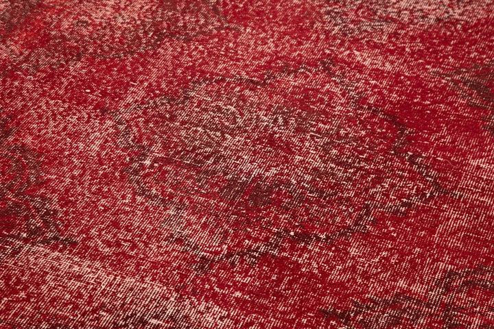 5x13 Red Turkish Over Dyed Runner Rug - 24195