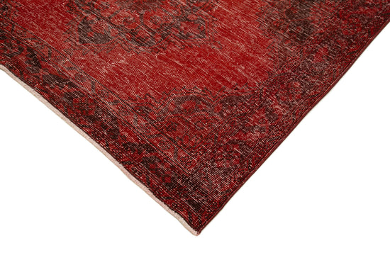 5x13 Red Turkish Over Dyed Runner Rug - 24196