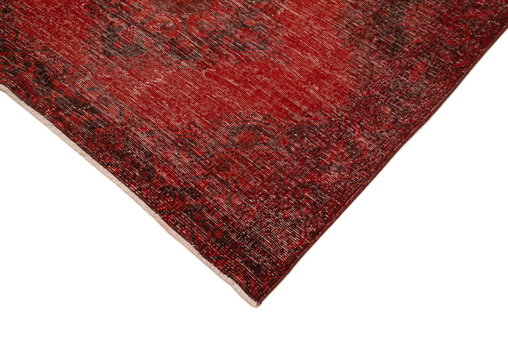 5x13 Red Turkish Over Dyed Runner Rug - 24196