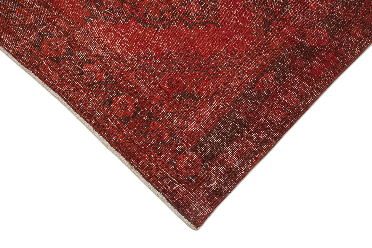 5x12 Red Turkish Over Dyed Runner Rug - 24197