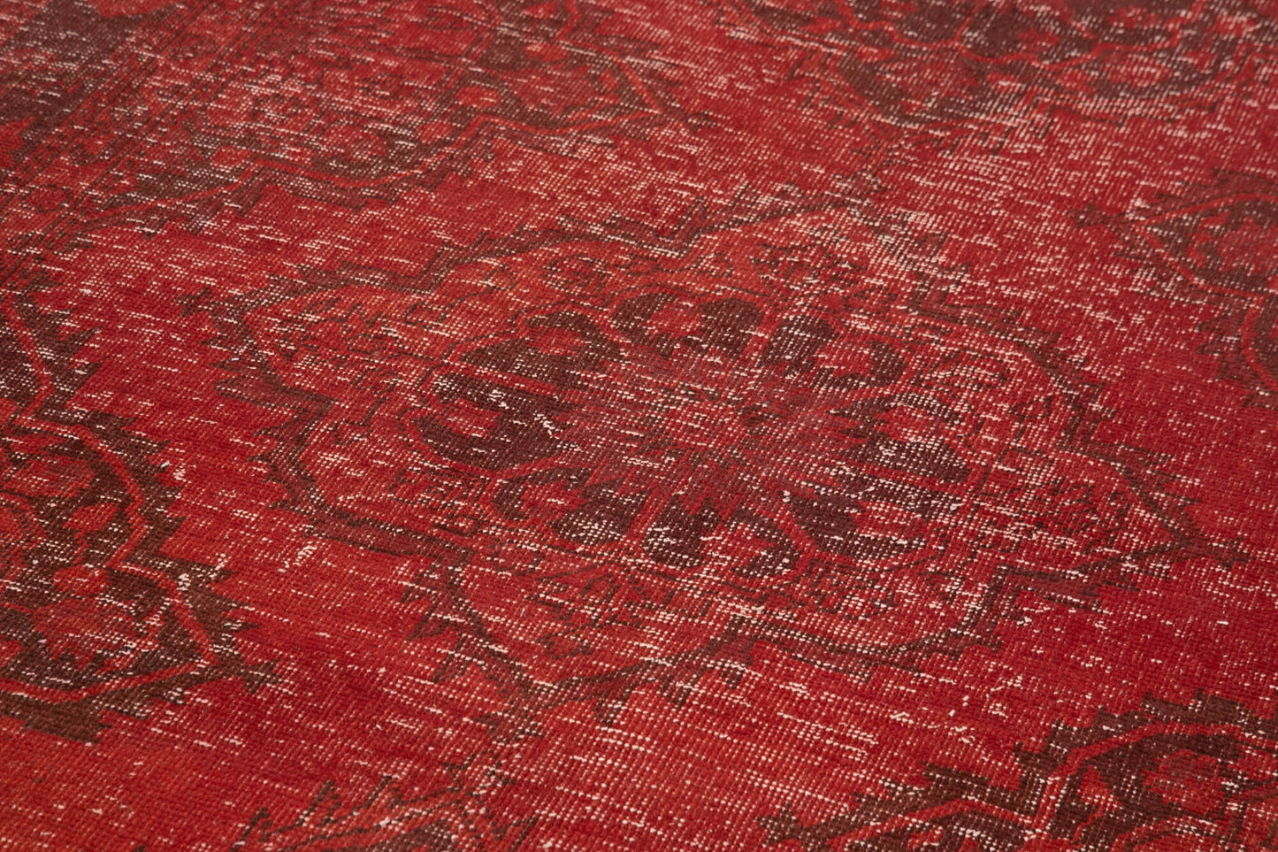 5x12 Red Turkish Over Dyed Runner Rug - 24197