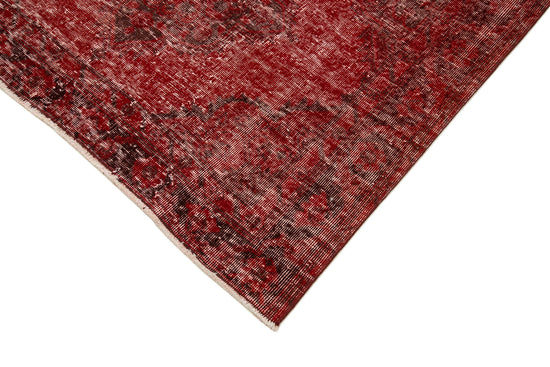 4x12 Red Turkish Over Dyed Runner Rug - 24199