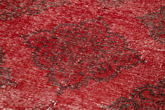 4x12 Red Turkish Over Dyed Runner Rug - 24199