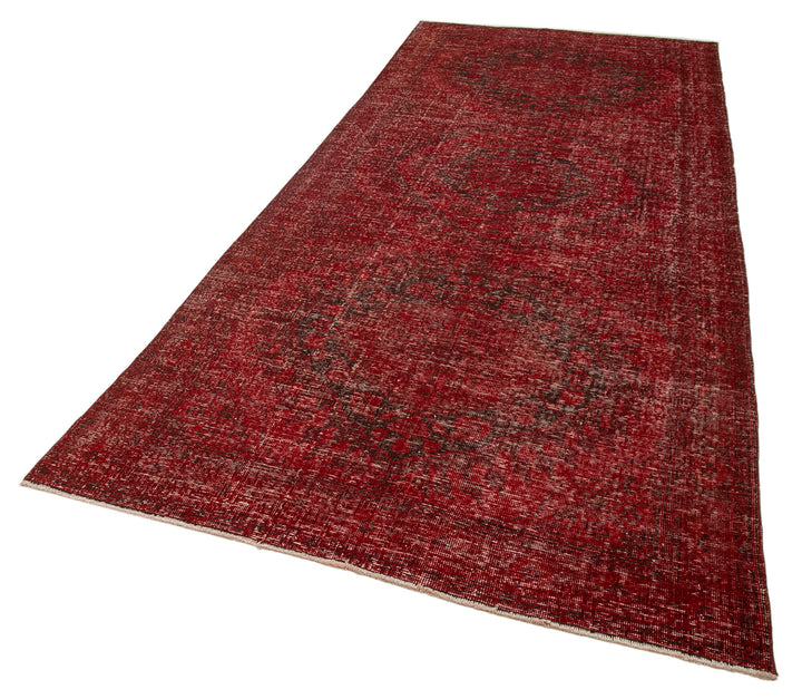 5x12 Red Turkish Over Dyed Runner Rug - 24200