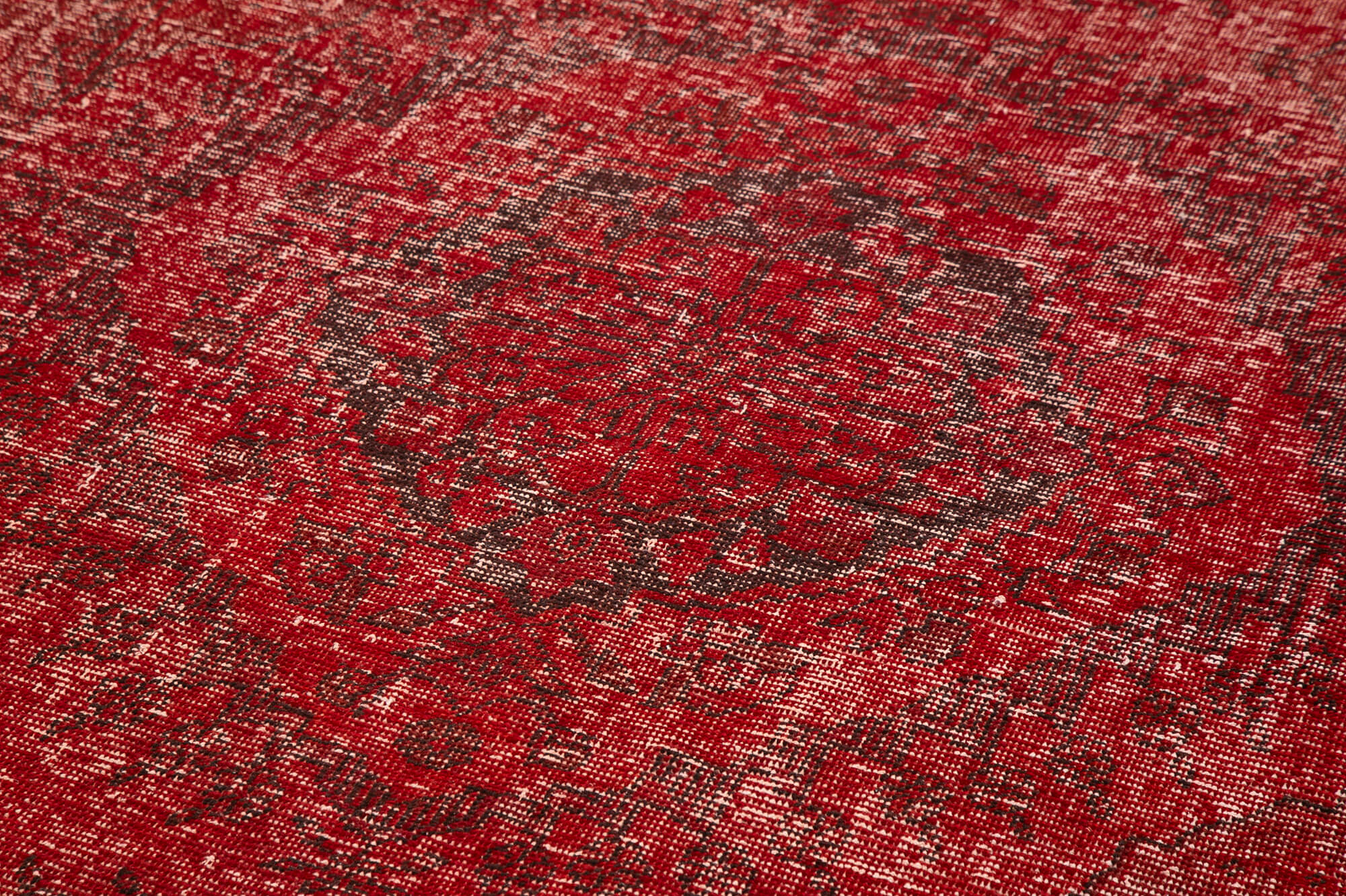 5x12 Red Turkish Over Dyed Runner Rug - 24200