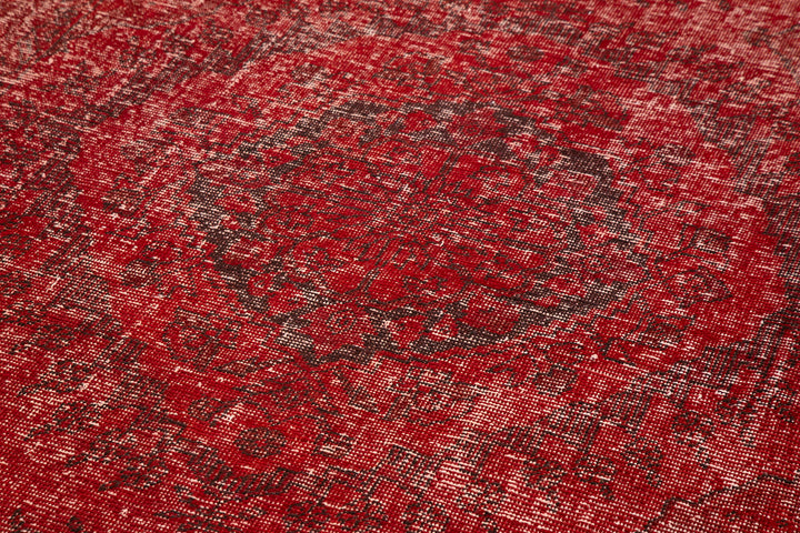 5x12 Red Turkish Over Dyed Runner Rug - 24200