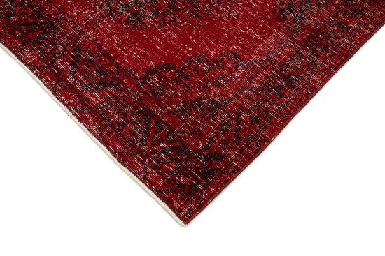 5x13 Red Turkish Over Dyed Runner Rug - 24201
