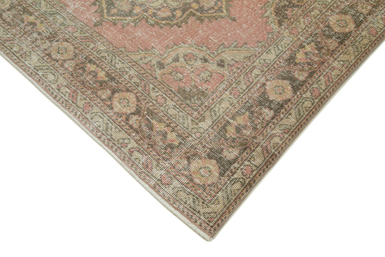 5x13 Beige Turkish Vintage Runner Rug - 24203