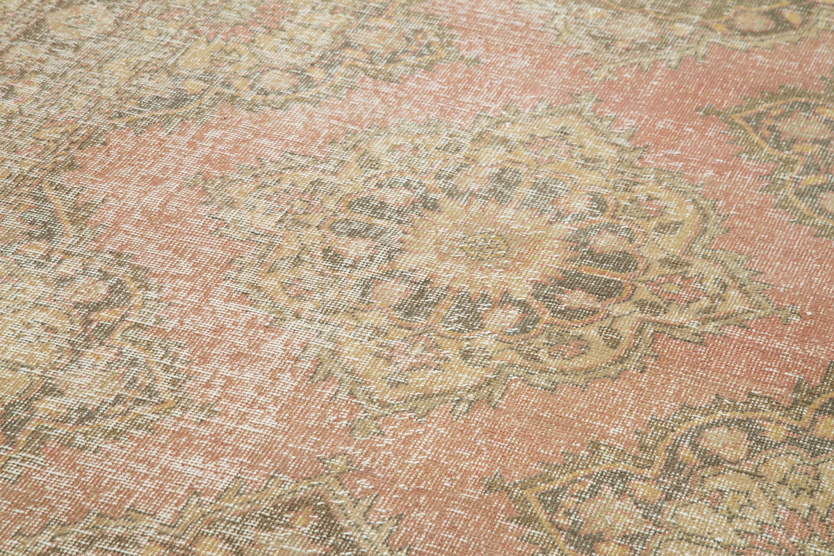 5x13 Beige Turkish Vintage Runner Rug - 24203