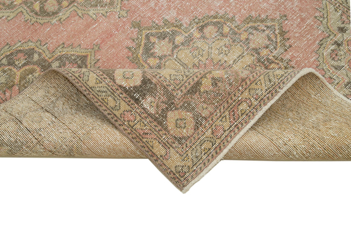 5x13 Beige Turkish Vintage Runner Rug - 24203