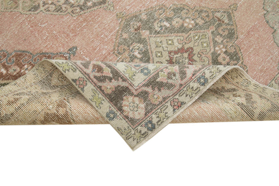 5x12 Beige Turkish Vintage Runner Rug - 24204