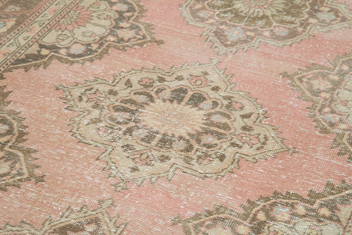 5x13 Beige Turkish Vintage Runner Rug - 24206