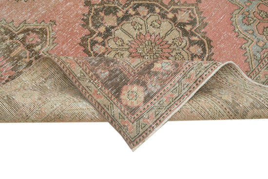 5x13 Beige Turkish Vintage Runner Rug - 24206