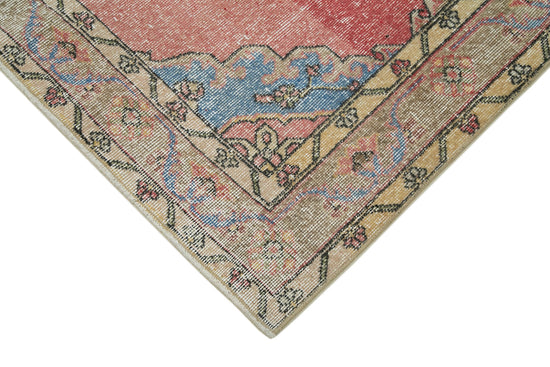 5x13 Beige Turkish Vintage Runner Rug - 24212