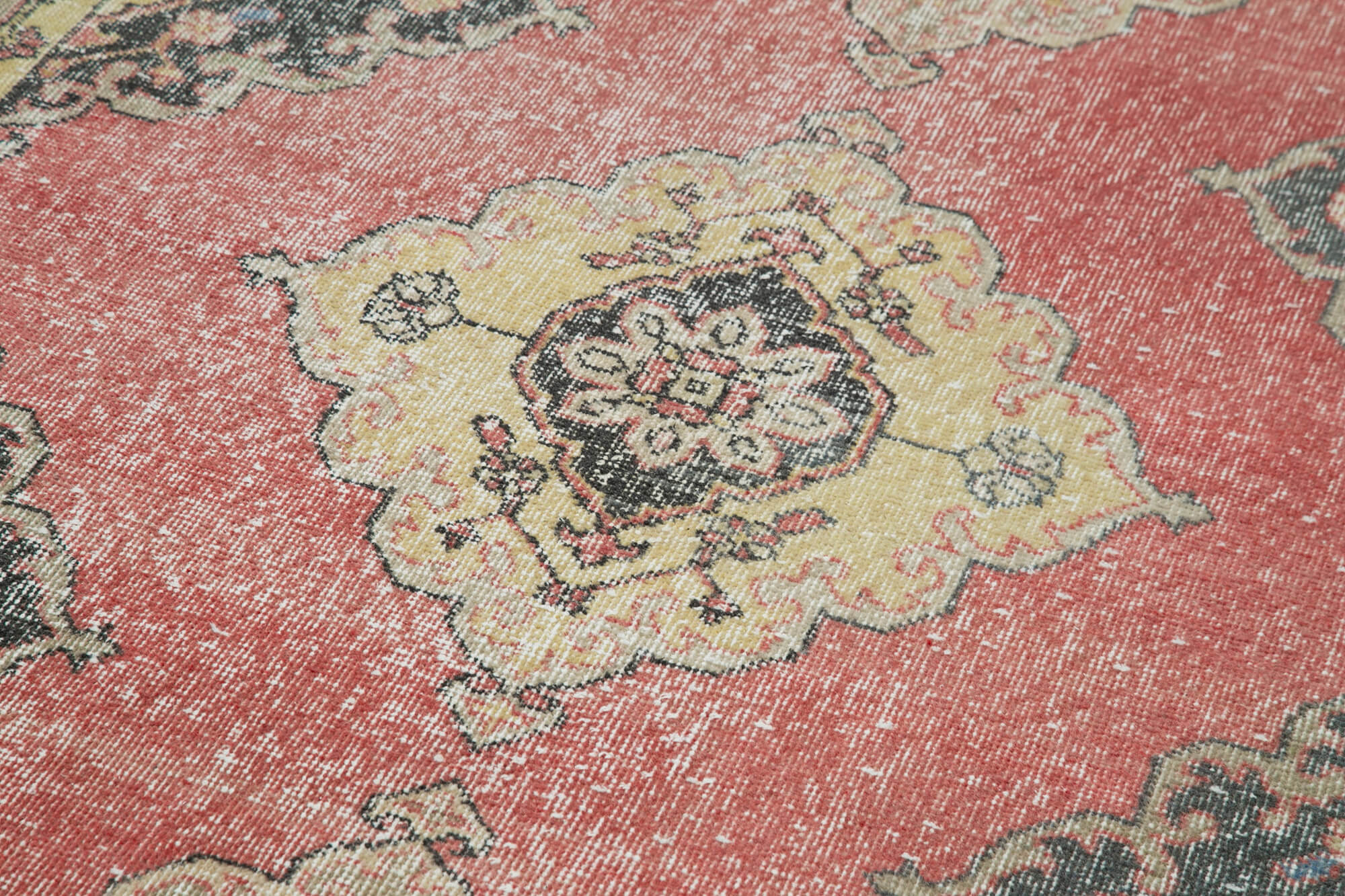 5x13 Beige Turkish Vintage Runner Rug - 24212