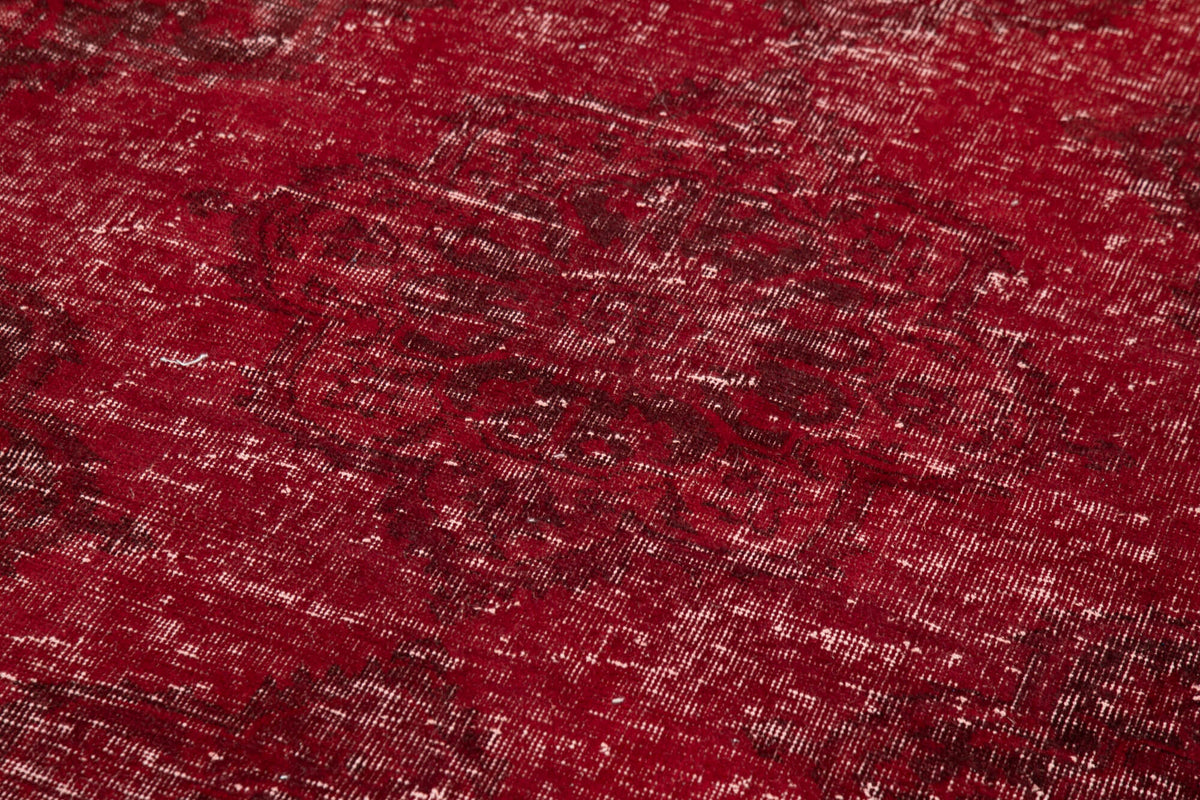 5x12 Red Turkish Over Dyed Runner Rug - 24213