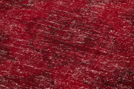 5x12 Red Turkish Over Dyed Runner Rug - 24213