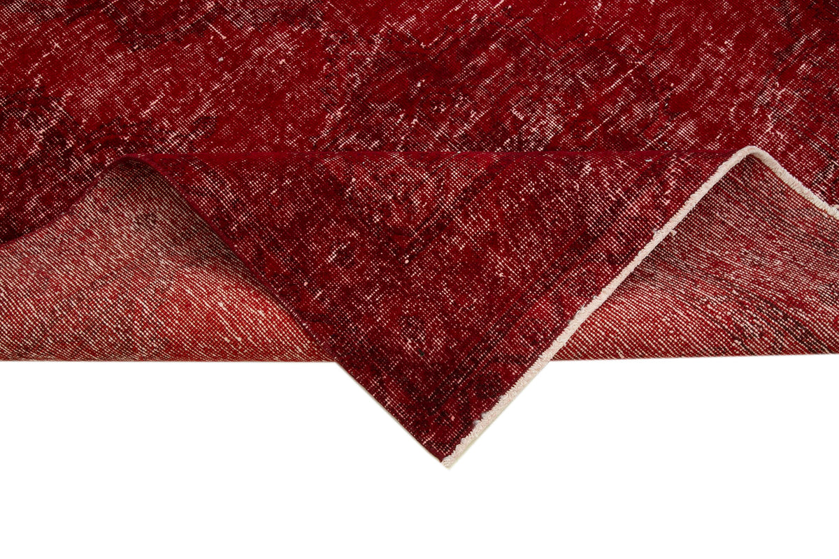 5x12 Red Turkish Over Dyed Runner Rug - 24213