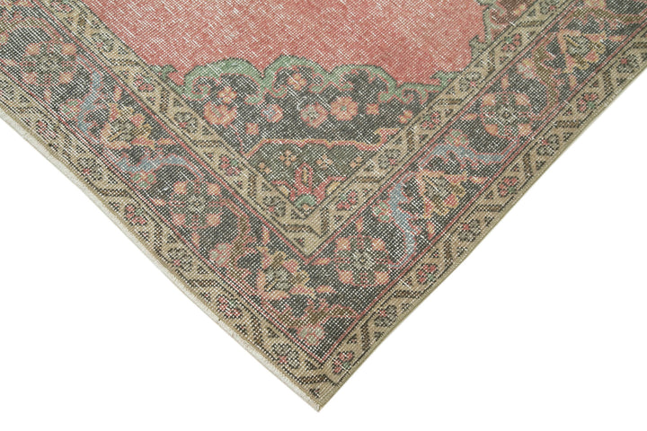 5x13 Beige Turkish Vintage Runner Rug - 24214