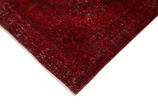 5x13 Red Turkish Over Dyed Runner Rug - 24215