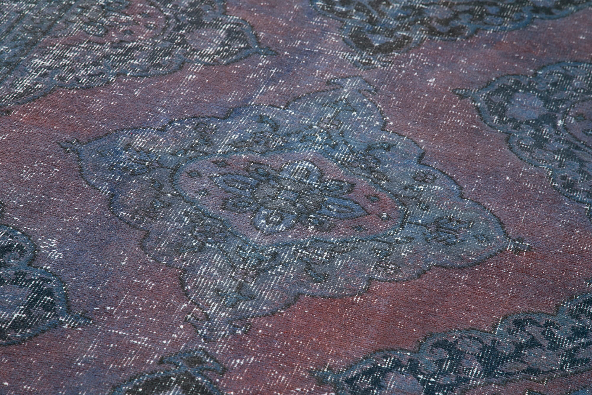 5x13 Purple Turkish Over Dyed Runner Rug - 24218