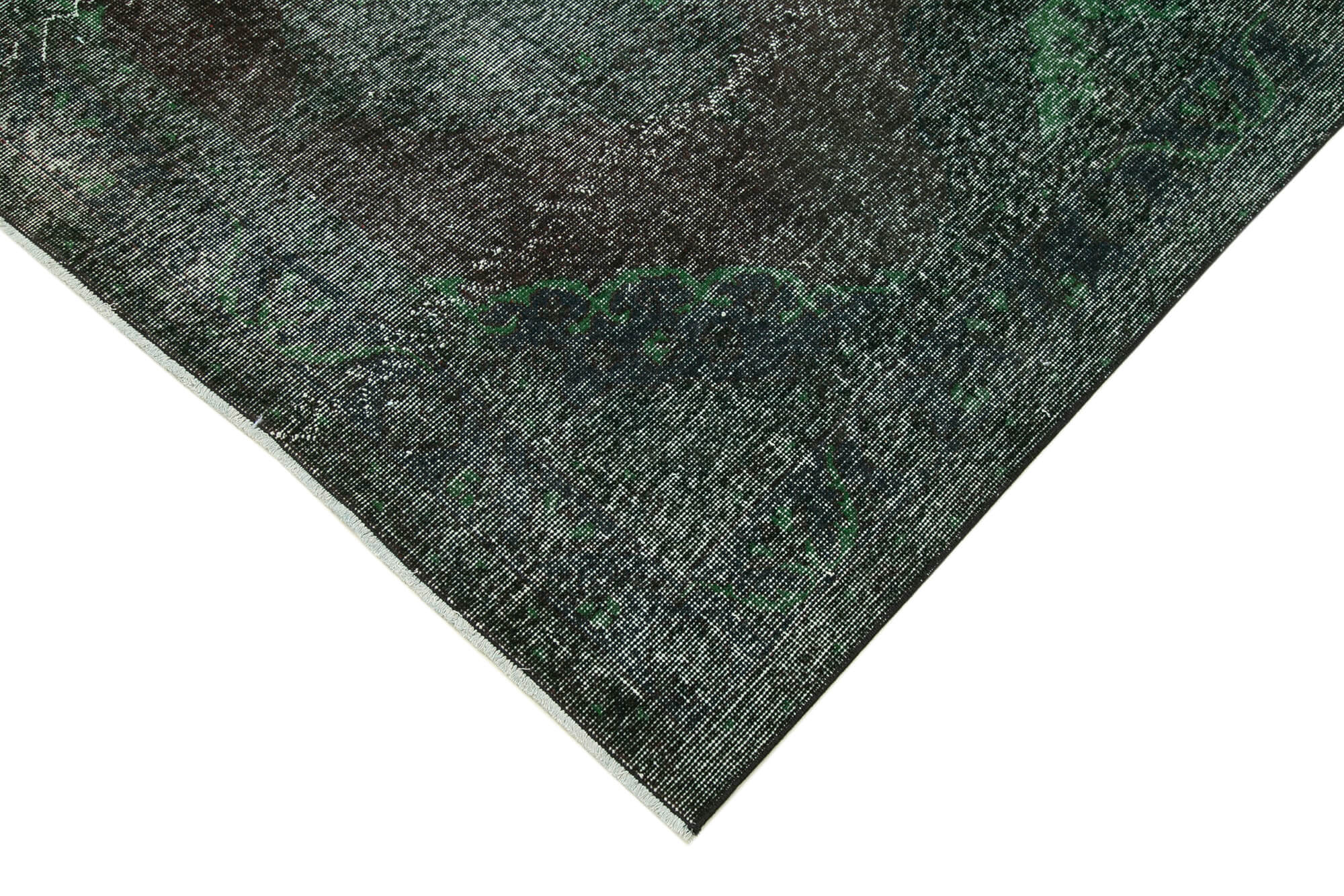 5x13 Black Turkish Over Dyed Runner Rug - 24221
