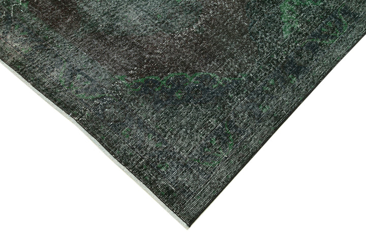 5x13 Black Turkish Over Dyed Runner Rug - 24221