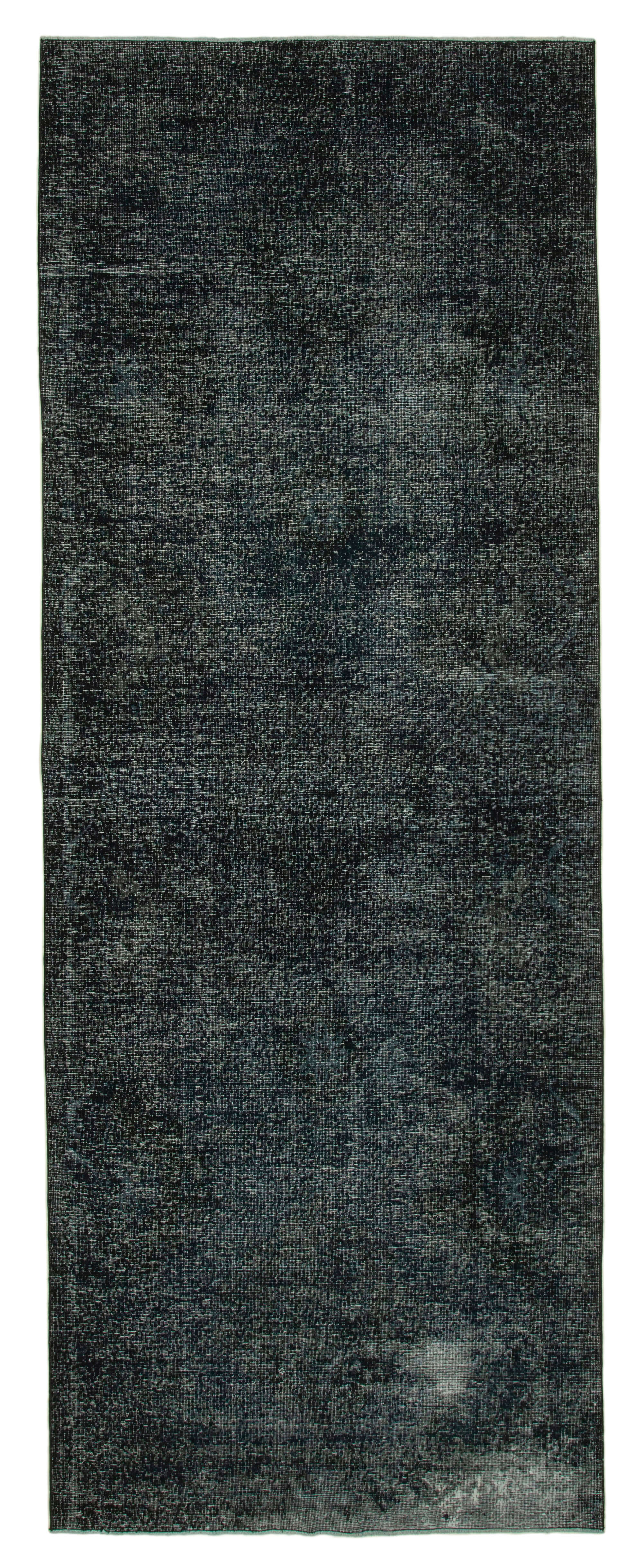 5x13 Black Turkish Over Dyed Runner Rug - 24224