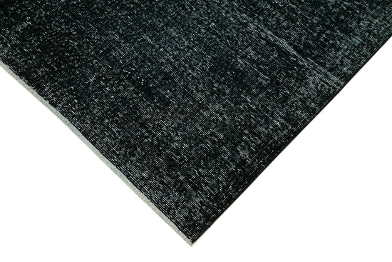 5x13 Black Turkish Over Dyed Runner Rug - 24224
