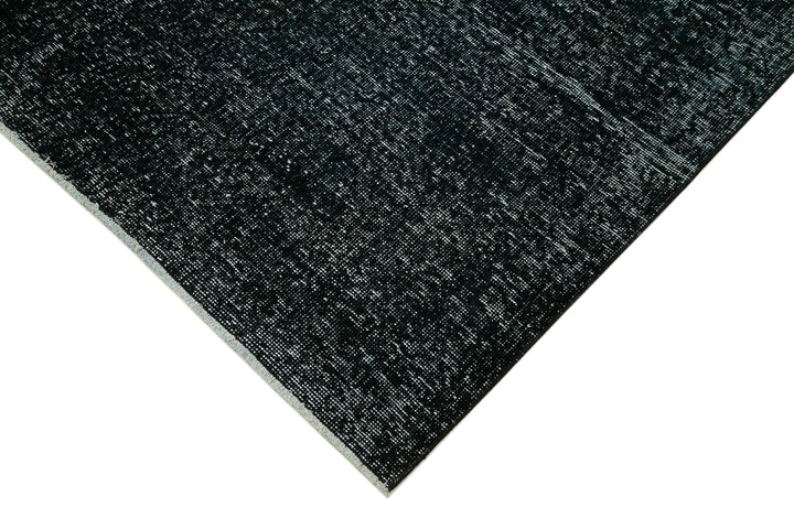 5x13 Black Turkish Over Dyed Runner Rug - 24224