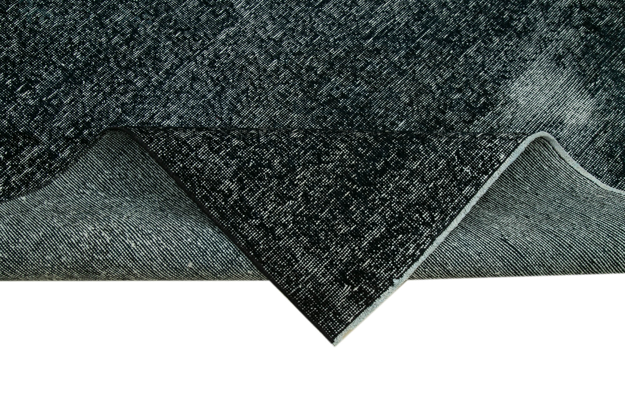5x13 Black Turkish Over Dyed Runner Rug - 24224
