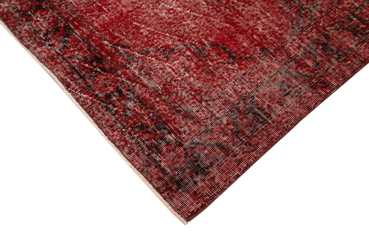 5x13 Red Turkish Over Dyed Runner Rug - 24228