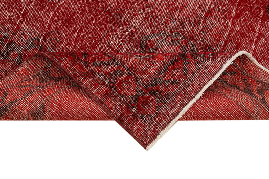 5x13 Red Turkish Over Dyed Runner Rug - 24228