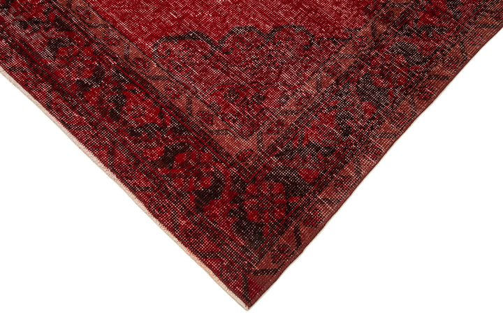 5x14 Red Turkish Over Dyed Runner Rug - 24231