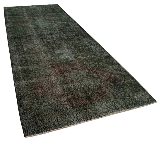 5x12 Black Turkish Over Dyed Runner Rug - 24235