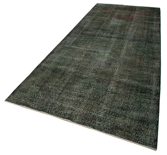 5x12 Black Turkish Over Dyed Runner Rug - 24235